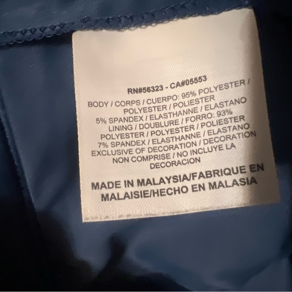 Nike Dri Fit Golf Skort Skirt Size 12 Kaleidoscope Blue Green Tennis /Pickleball - Picture 5 of 12